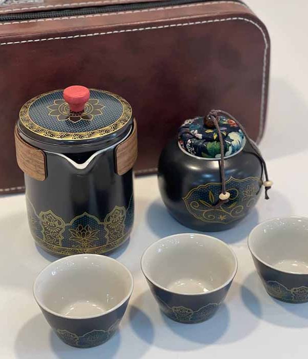 ست دمنوش چینی طرح سنتی