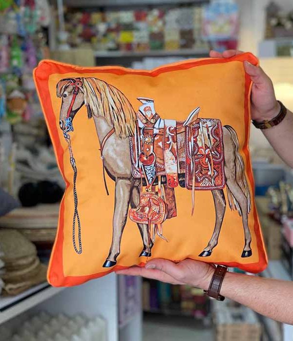 کاور کوسن طرح دار دو رو