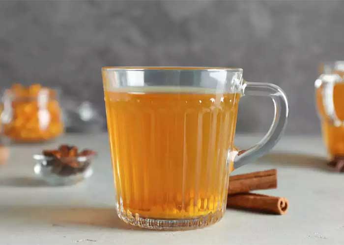 جوشانده سیب و دارچین
