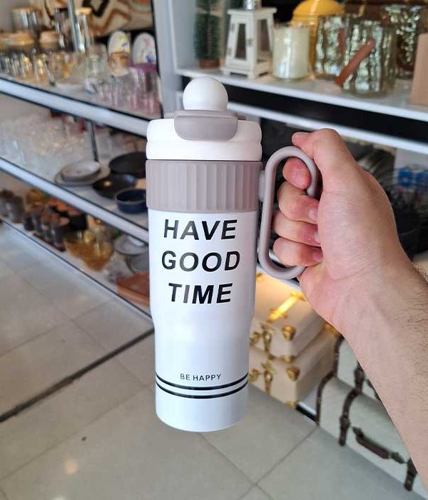تراول ماگ دسته‌دار Have Good Time