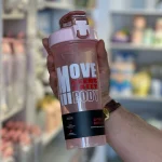 شیکر صورتی ۸۰۰ میل مدل Move Needs Daily Body