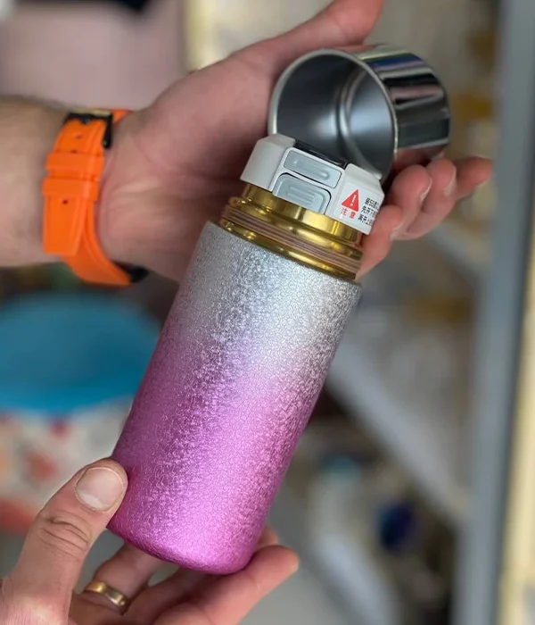 تراول ماگ دو حالته تیتانیومی