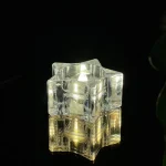 شمع LED باطری خور طرح ستاره