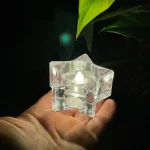شمع LED باطری خور طرح ستاره