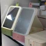 کیف لوازم آرایشی با آینه ال ای دی